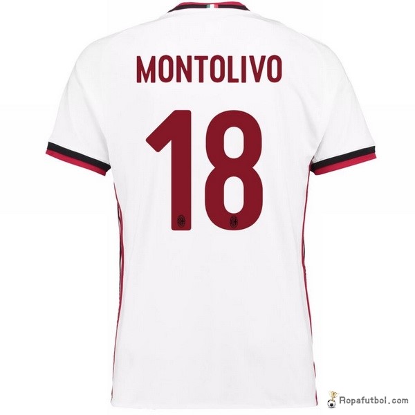 Camiseta AC Milan Replica Segunda Ropa Montolivo 2017/18